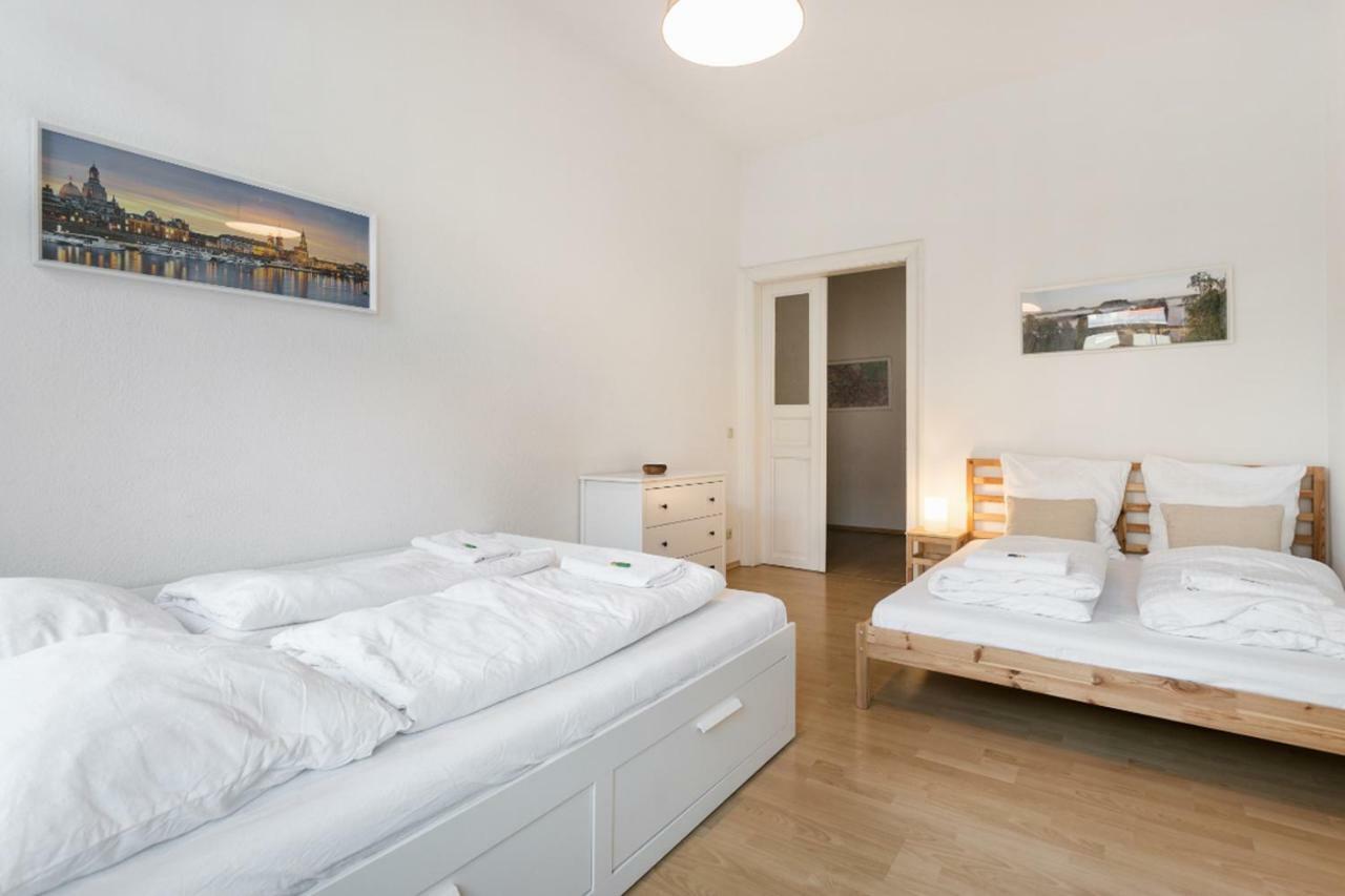 Ruhiges Apartment Am Rande Des Szeneviertels Дрезден Екстериор снимка